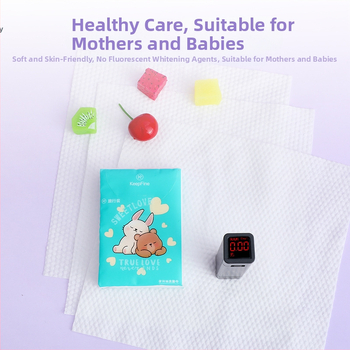 Vienkartinis veido rankšluostis - augaliniai pluoštai, plokščias audinys, OEM/ODM palaikymas, 7–15 dienų pritaikymo laikotarpis