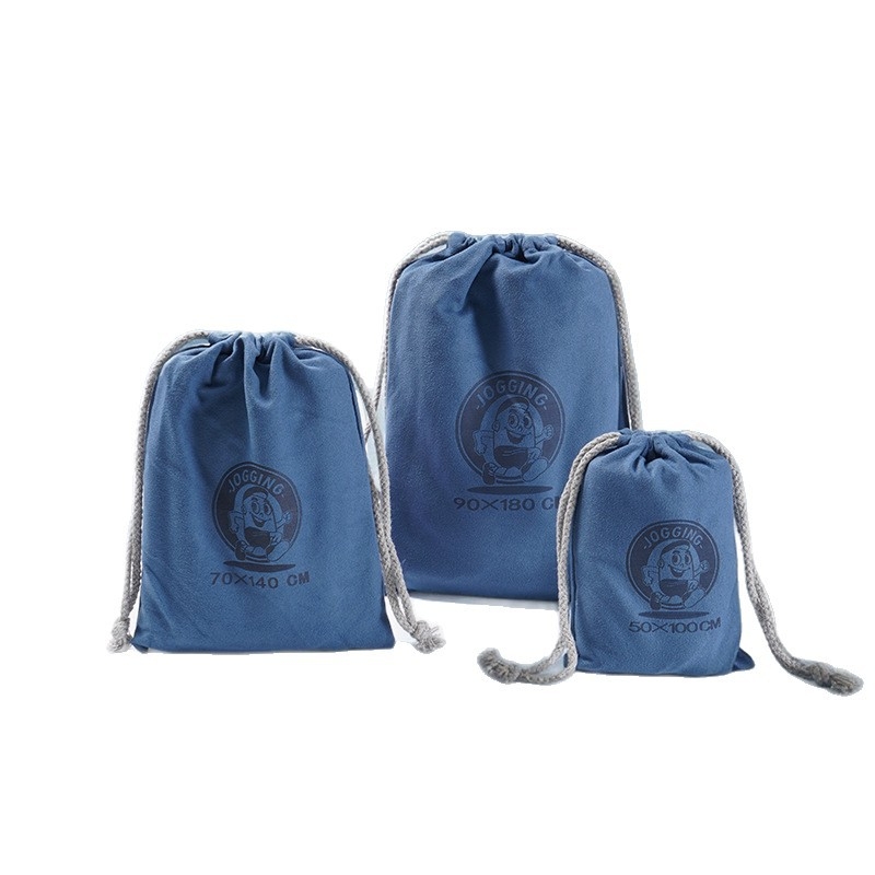 Sportinis rankšluostis iš mikropluošto, dvipusis veliūro paviršius, kišenė, greitas džiūvimas, absorbcija 0–5 s