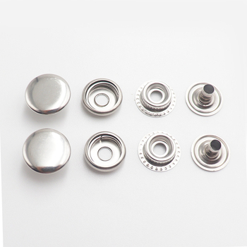 Nerđajući čelik — četverozatvaračka kopča za kapute, kožne jakne i torbe