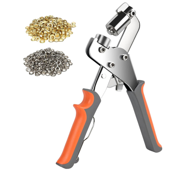 Fém szem lyukasztó fogók készlet vászonhoz — Vasból, Szerkezet: szemgomb, Márka Mogi, Tartalmaz vászon csat, cipő szem, gőz szem