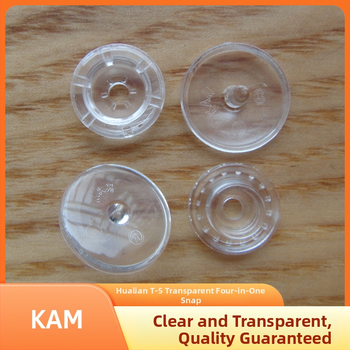 Hualian KAM Átlátszó snap gombok, PC anyag, modell T3/T5/T8