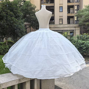 Νυφική φούστα εσωτερική με σχέδιο σύννεφο, υπέρ-φουσκωτό σχέδιο, έξι μεταλλικοί δακτυλίοι, διπλό βαρύ ύφασμα, διευρυμένη φούστα crinoline, Καλοκαίρι 2025