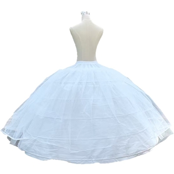 Νυφική φούστα εσωτερική με σχέδιο σύννεφο, υπέρ-φουσκωτό σχέδιο, έξι μεταλλικοί δακτυλίοι, διπλό βαρύ ύφασμα, διευρυμένη φούστα crinoline, Καλοκαίρι 2025