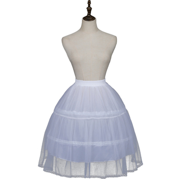 Lolita cosplay tutu suknja s ojačanjima - dvostruko čelično ojačanje, jednostrana tkanina, brend Chuan Mu Qi, odrasli, proljeće 2023
