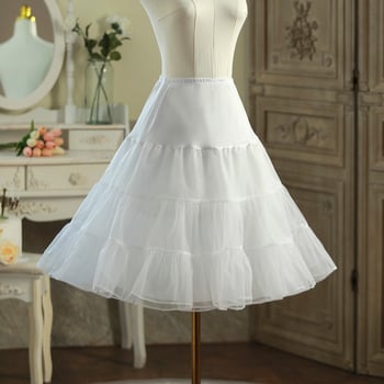 Fustă Lolita din organza, Boneless, tul moale, lungime reglabilă 60 cm, talie 50–90 cm