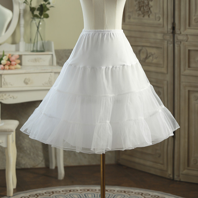 Fustă Lolita din organza, Boneless, tul moale, lungime reglabilă 60 cm, talie 50–90 cm