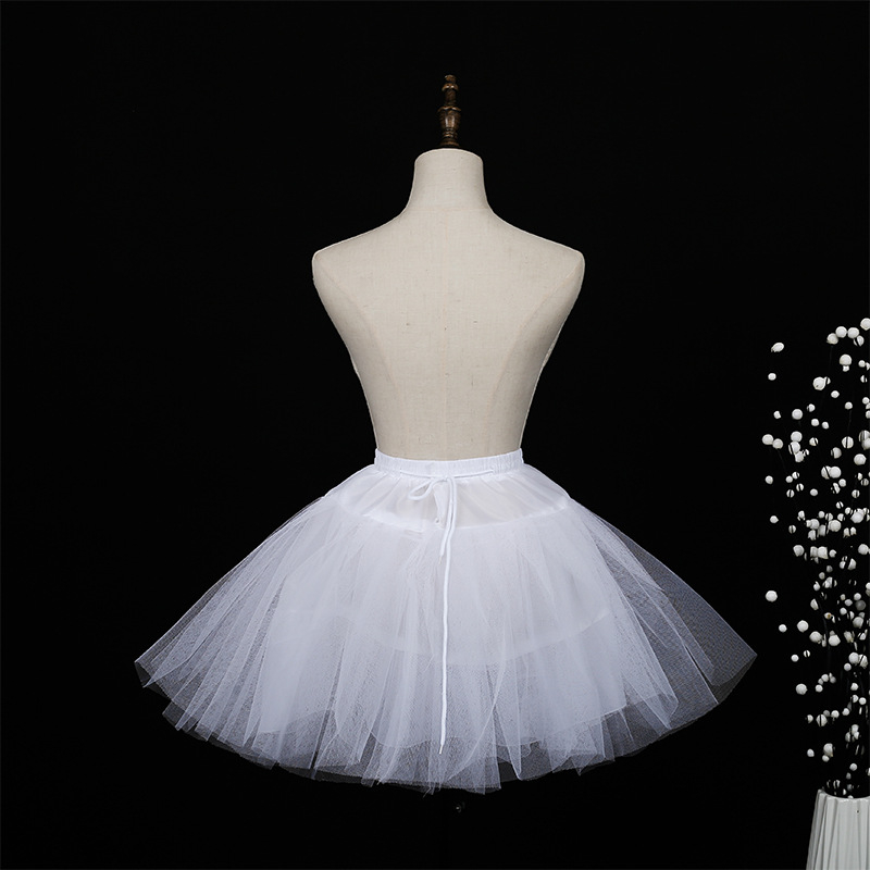 Lolita φούστα μπαλέτου με μαλακό διχτυωτό εσωτερικό, χωρίς οστά (χωρίς οστά; Μάρκα: Sister Sister; Ενήλικες)