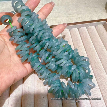 Nefrīta juvelierizstrādājumu sastāvdaļa – Pulēts nefrits, DIY piederumi rotaslietām, rudens 2024 izlaišana