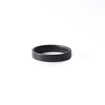 Keramički prsten - moderan minimalistički dizajn, originalni stil, mat završetak, unisex