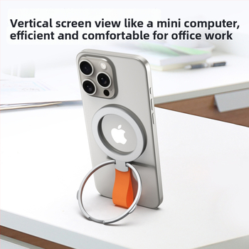 Žiedinis telefono stovas, lydinys, karikatūros stilius, pritaikymas palaikomas, neutralus ženklas