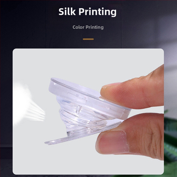 Telefono žiedinis laikiklis su sulankstomu teleskopiniu stovėtoju, PC+TPU konstrukcija, rankinis naudojimas