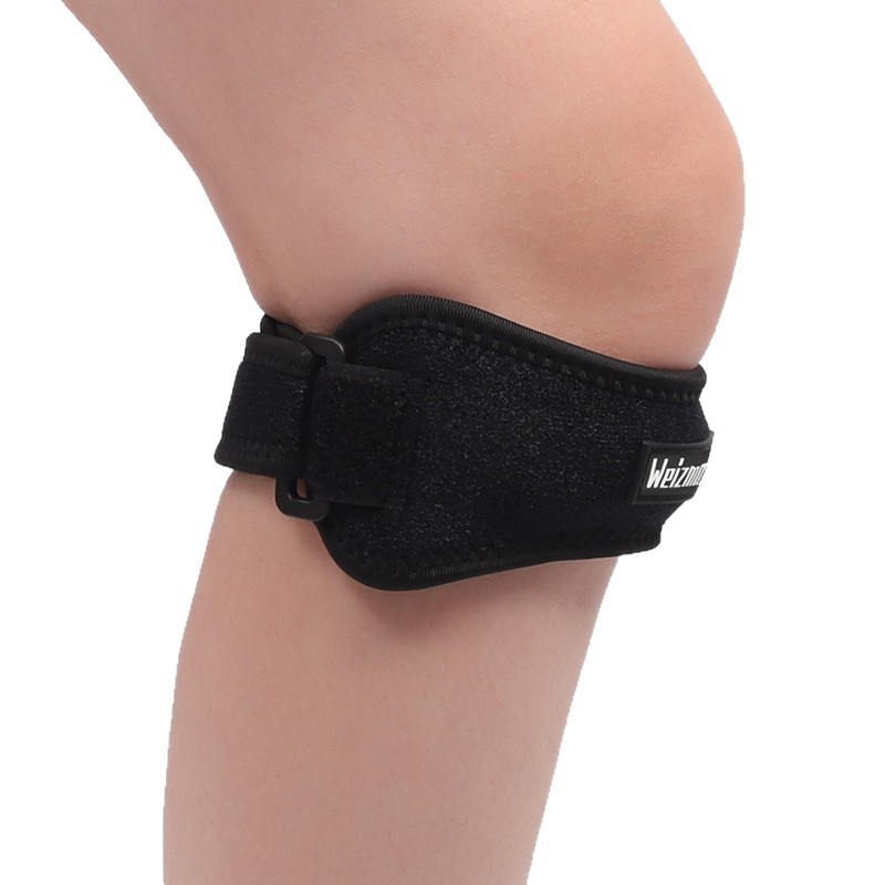 Silikonski koljeni pojas s amortizerom za udarce, unisex, za trčanje i vožnju bicikla