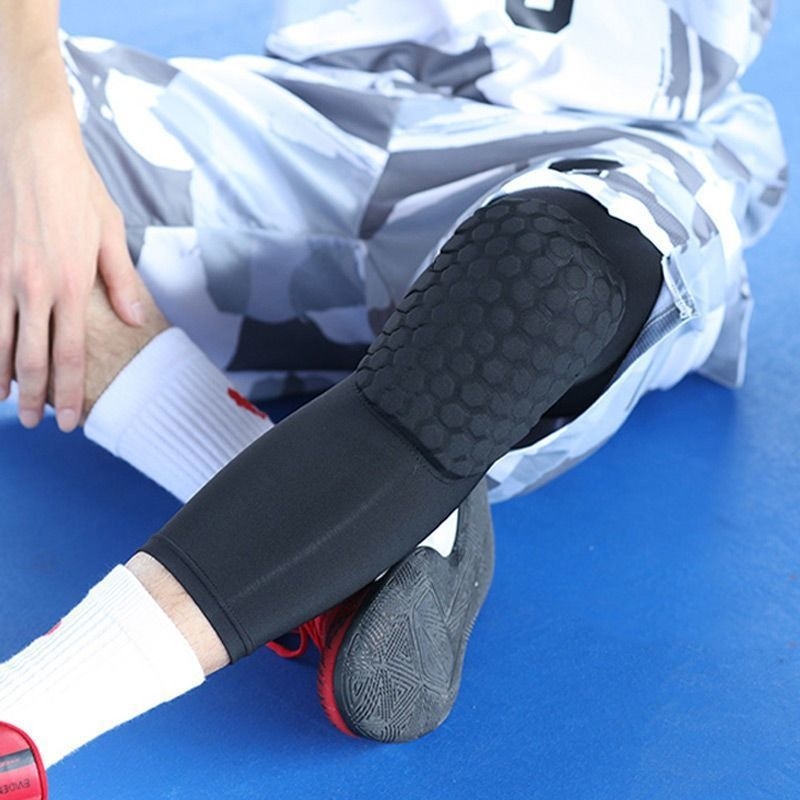 Košarkaški koljeni jastučići s dizajnom pčelinjeg saća, zaštita koljena s apsorpcijom udaraca, za djevojčice i dječake, za aktivnosti na otvorenom i fitness
