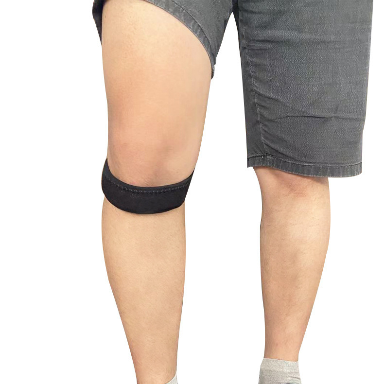 Patella-öv térdhez – SBR gumi, ütéscsillapító térdvédő, ideális futáshoz, kerékpározáshoz, túrázáshoz és edzéshez
