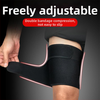 Sportiniai kojų apsaugos - tankūs, spaudžiami blauzdos ir šlaunies apsaugai; medžiaga: diving medžiaga; suaugusiesiems; futbolas