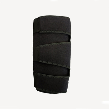 Spandex kvėpuojanti blauzdos apsauga su elastingu Velcro užsegimu, sportinė apsauga apatinės kojos dalies