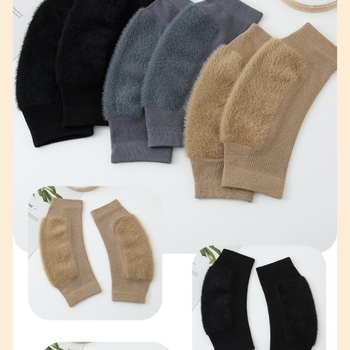 Коленни подплънки с Mink Velvet — постоянна температура, акумулация на топлина, не се плъзгат, еластични