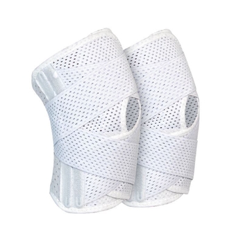 Προστατευτικά γονάτων – ελαφριά, με καθολική εφαρμογή, προστασία επιγονατίδας με ελατήριο; υλικά: σπαντέξ, λατέξ, ελατήριο, νάιλον; μάρκα: akechi kenkou