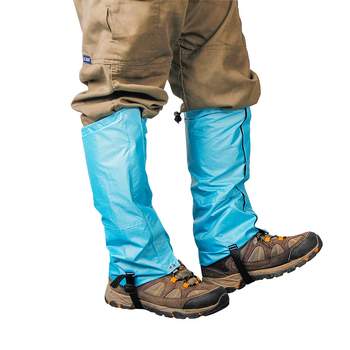 Išorinė blauzdos apsauga – vandeniui atspari blauzdos apsauga žygiams ir alpinizmui, atspari smėliui ir sniegui, poliesteris