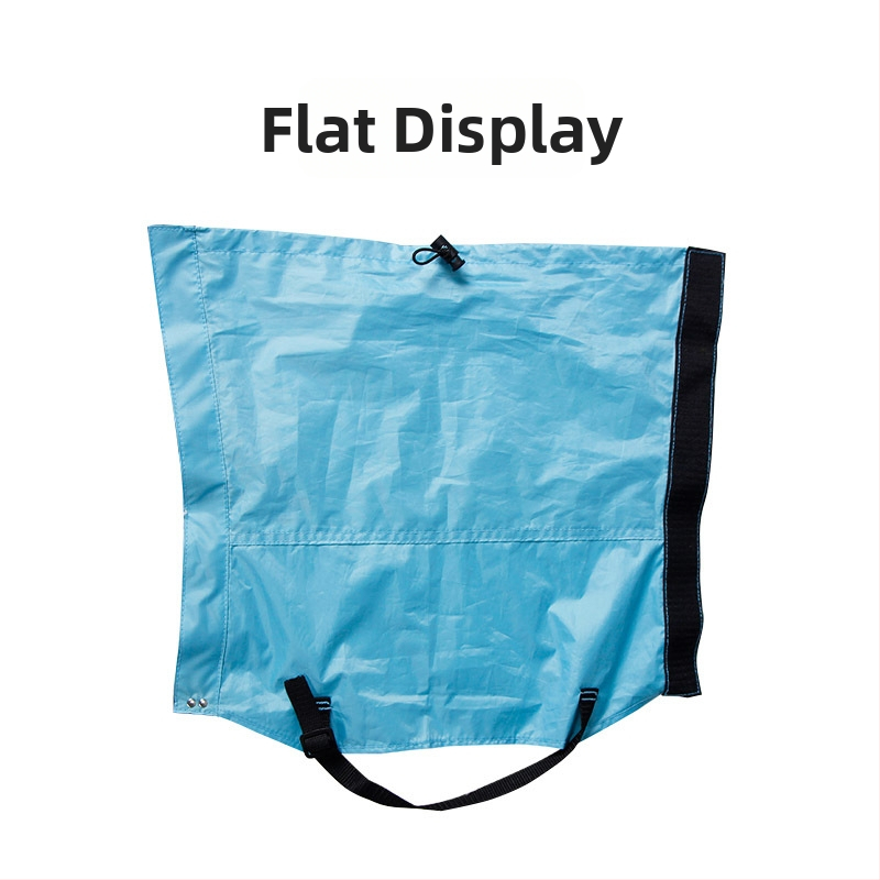 Ārējā apakšstilba aizsardzība – ūdensizturīgas kāju aizsargi pārgājieniem un kalnu ekspedīcijām, izturīgi pret smilšu un sniega, poliesters