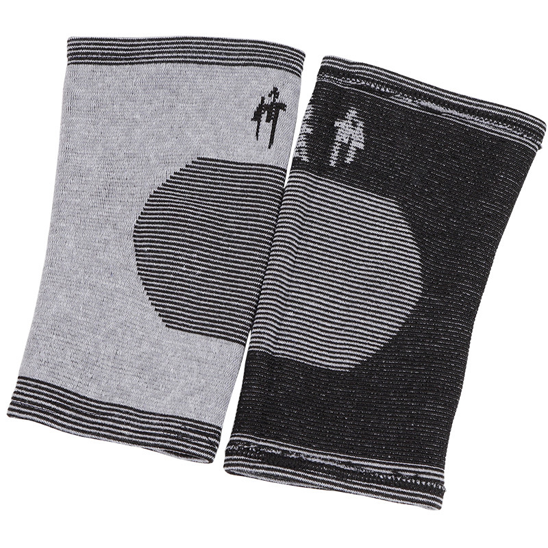 Термални коленни подложки от бамбуков въглен за зима, дебела версия за възрастни, унисекс защита на колянната става за спане