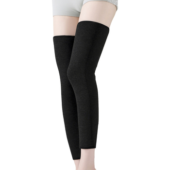 Προστατευτικό γονάτου με θέρμανση και μαλλί προβάτου, με κορδόνια, αντιολισθητικό, παχύτερη ζεστή προστασία για ενήλικες