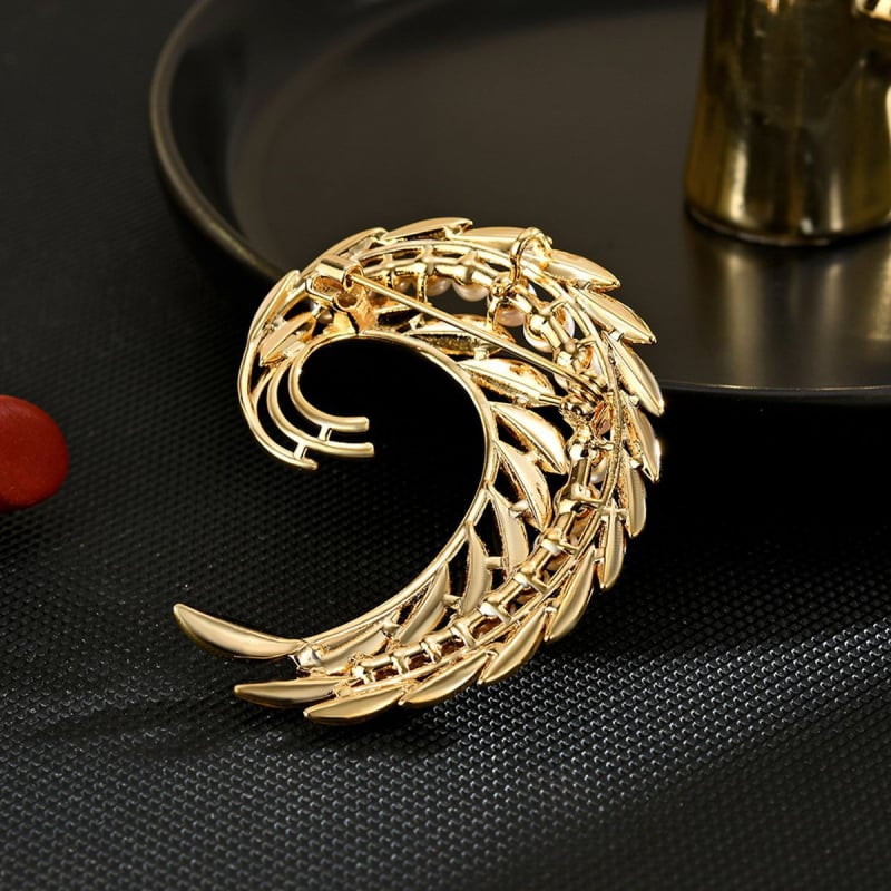 Καρφίτσα από οικολογικό χαλκό με επεξεργασία διαμαντοειδή, unisex, διακοσμητική και συμβολική, ιδανική για δώρο