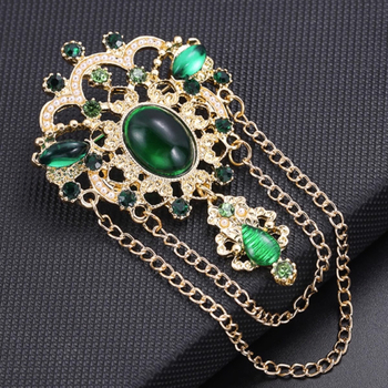 Κράμας κορώνας καρφίτσα, βίντατζ στυλ, ηλεκτροπλατίωση, unisex αξεσουάρ