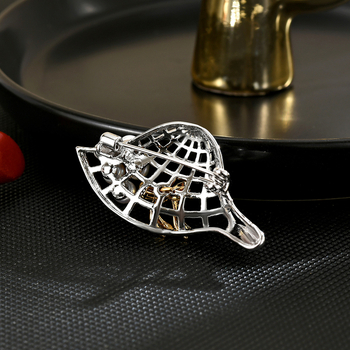 Καρφίτσα από φιλικό προς το περιβάλλον χαλκό με διαμαντενια επεξεργασία, κομψό γυναικείο αξεσουάρ, κατάλληλη και για άνδρες, πολυλειτουργική: διακόσμηση, δώρο, μνημόνευση