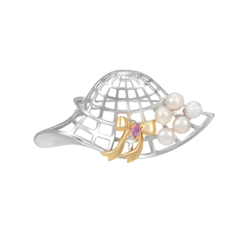 Καρφίτσα από φιλικό προς το περιβάλλον χαλκό με διαμαντενια επεξεργασία, κομψό γυναικείο αξεσουάρ, κατάλληλη και για άνδρες, πολυλειτουργική: διακόσμηση, δώρο, μνημόνευση