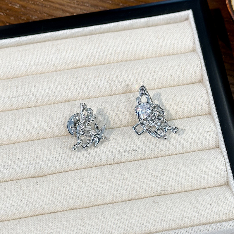 Καρφίτσα μέσης για τζιν από κράμα, σχήμα φιόγκο, ηλεκτροπλατίωση, αγροτικό στυλ, διακοσμητικό και ρυθμιζόμενο