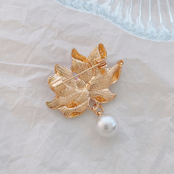 Καρφίτσα Λωτού, κράμα, Αρχαϊκό στυλ, μορφή λουλουδιού, Φθινόπωρο 2025