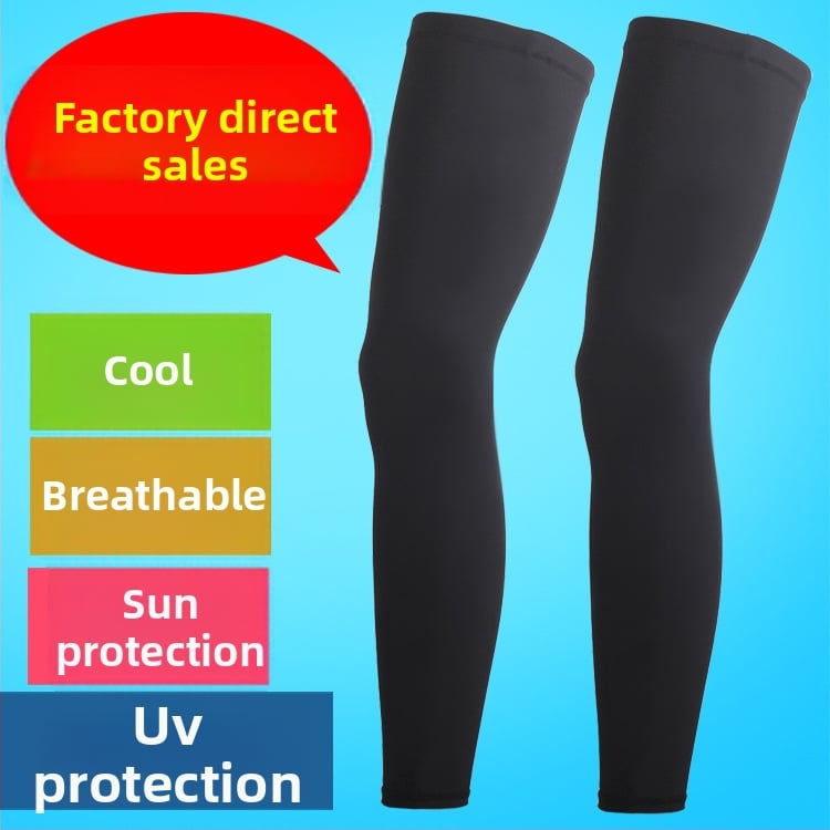 Kāju aizsargi no piena zīda (ice silk) – noliktavā, Benix/run zīmols, atbalsta personīgā logotipa druku