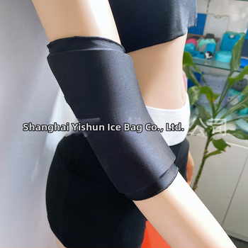 Manșetă sport outdoor pentru mână și gleznă cu gel de frig/încălzire, dual-use — țesătură impermeabilă, logo imprimat, personalizare disponibilă