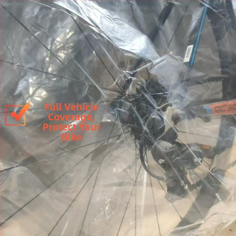 Lietaus atsparus dviratį dangtelis, tinkantis MTB ir kelių dviračiams; apsauga nuo saulės ir dulkių; sustiprintas apsauginis dangtelis dviratėms ir elektrinėms transporto priemonėms (Medžiaga: Kitas; Talpa: Kita; Taikymo scenarijai: Kiti kamuolių žaidimai;