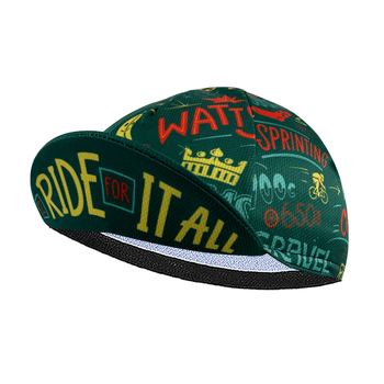 Sportlik rattasõidu müts kiiresti kuivav ja hingav materjal, lillemustriga, polüester, täiskasvanud, unisex, rattasõiduks