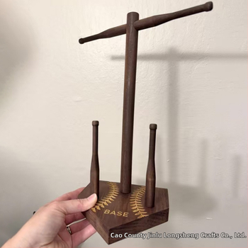 Koka gredzenu displeja statīvs, galda juvelierizstrādājumu organizators, vienlīmeņu, radošs dizains