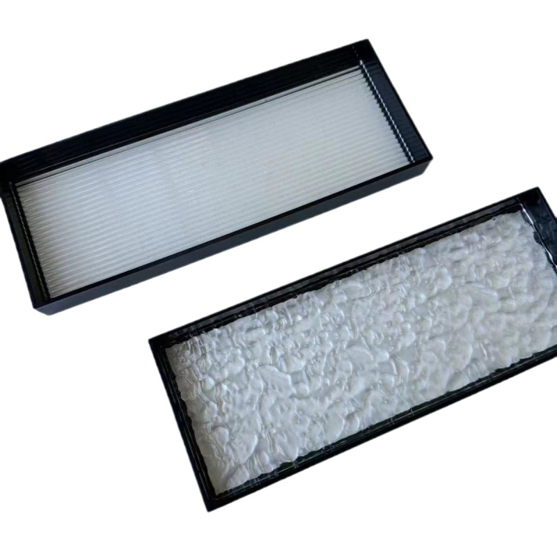 Akrilna kutija za odlaganje u kupaonici, kvadratnog oblika, 1 sloj, tehnika spajanja, proljeće 2024