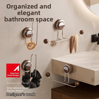 Sienas stiprināms nerūsējošā tērauda juvelierizstrādājumu statīvs, 1 līmenis, daudzfunkcionāls organizētājs kaklarotām, rokassprādēm un matu aksesuāriem