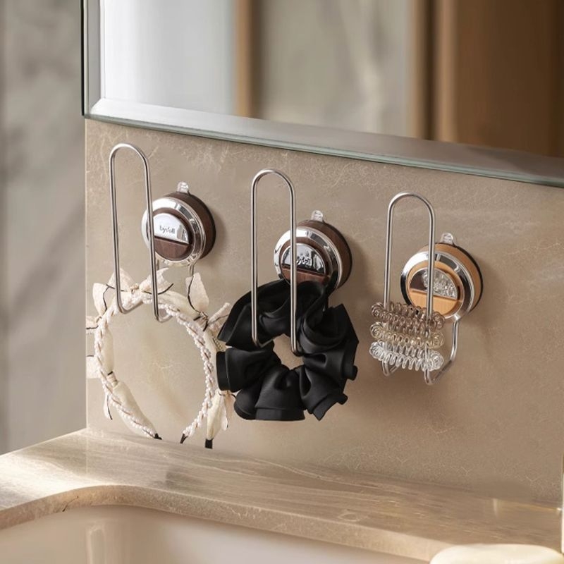 Sienas stiprināms nerūsējošā tērauda juvelierizstrādājumu statīvs, 1 līmenis, daudzfunkcionāls organizētājs kaklarotām, rokassprādēm un matu aksesuāriem