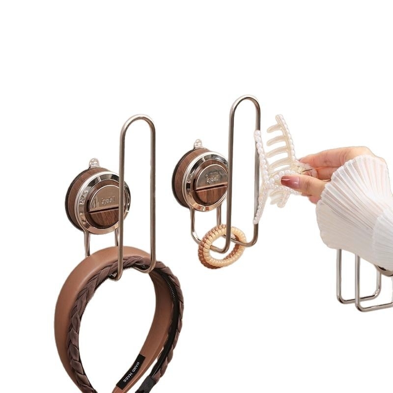 Sienas stiprināms nerūsējošā tērauda juvelierizstrādājumu statīvs, 1 līmenis, daudzfunkcionāls organizētājs kaklarotām, rokassprādēm un matu aksesuāriem