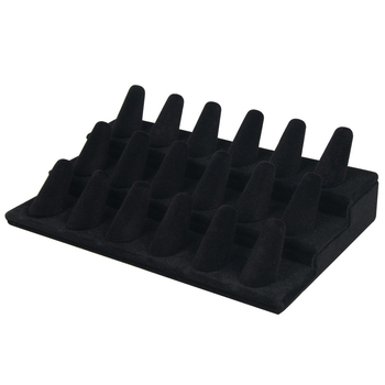 Maolin držač za nakit, ploča visoke gustoće i flanel, standardni oblik, umjetnički stil