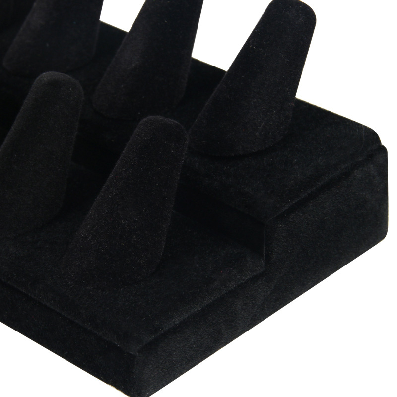 Maolin držač za nakit, ploča visoke gustoće i flanel, standardni oblik, umjetnički stil