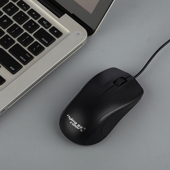 Οπτικό ποντίκι USB ενσύρματο με εργονομικό σχεδιασμό, 1000dpi, 2 πλήκτρα, συμβατό με desktop και laptop