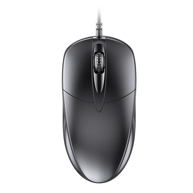 Mouse cu cablu USB, 3 butoane, pentru birou de acasă și PC-uri desktop