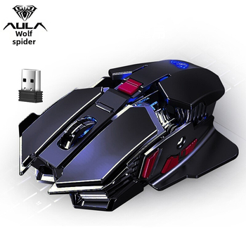 Tarantula SC300 bezdrôtová herná myš, 3500 DPI, 6 tlačidiel, USB, 2,4 GHz, ergonomický dizajn, dosah 10 m