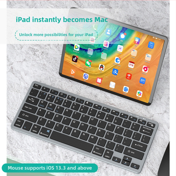 Set tastatură și mouse wireless – mod dual, Bluetooth, 78 taste, DPI 1600, Model K933-BT