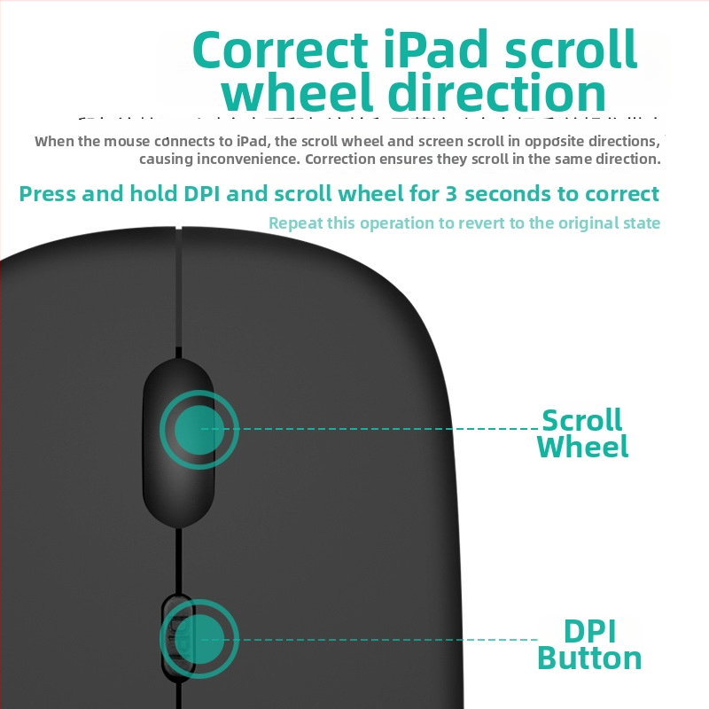 Set tastatură și mouse wireless – mod dual, Bluetooth, 78 taste, DPI 1600, Model K933-BT