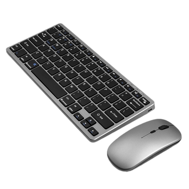 Set tastatură și mouse wireless – mod dual, Bluetooth, 78 taste, DPI 1600, Model K933-BT