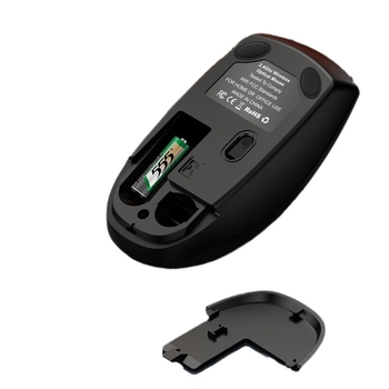 Bežična optička miša, 1200dpi, USB sučelje, 2.4GHz bežična veza, domet 10 m